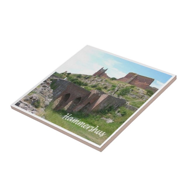 Azulejo zDK006 HAMMERHSHUS, Islas Frisianas, (Lado)