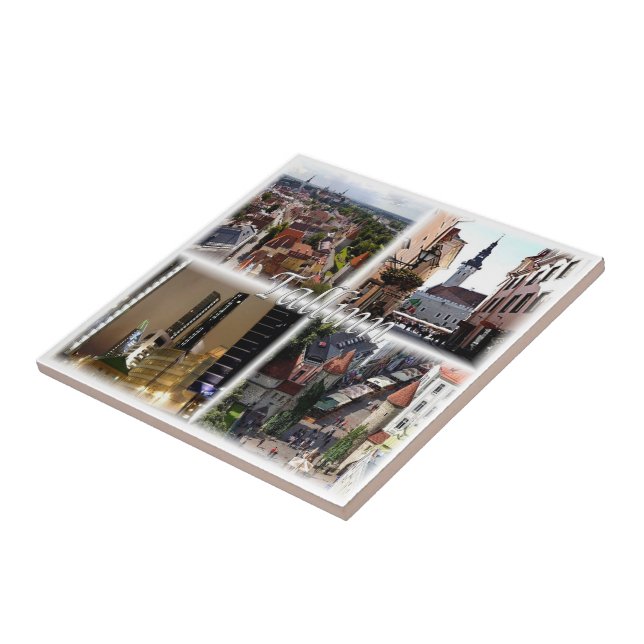 Azulejo zE003 TALLINN Estonia, (Lado)