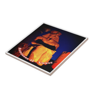 Azulejo zEG038 LUXOR, Ramesses II, EGIPTO, África,