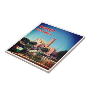 Azulejo zEH004 LAAYOUNE, Sahara Occidental, África,