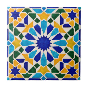 Azulejo Zellige Marroquí de Lujo – Artesanía Hecha