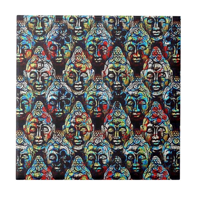 Azulejo Zen Buda (Frente)