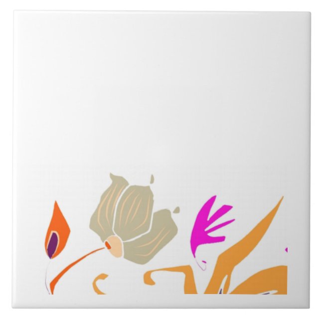 Azulejo Zen garden Ceramic Tile (Frente)