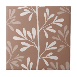 Azulejo Zen Garden Stems XL12 blanco botánico mínimo