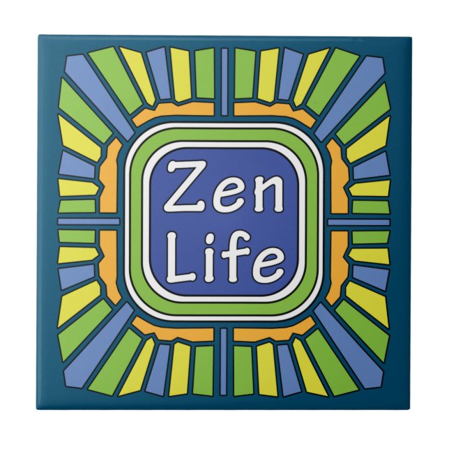 Azulejo Zen Life para mí (Frente)