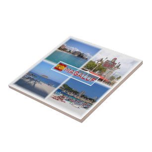 Azulejo zES111 MALLORCA, Megaluf con vistas al mar,