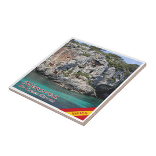 Azulejo zES115 MENORCA, LE CALES COVES,