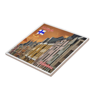 Azulejo zFI009 HELSINKI, Helsingfors, Ullanlinna,