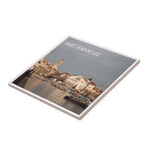 Azulejo zFR073 SAINT-JEAN-DE-LUZ, Riviera francesa,