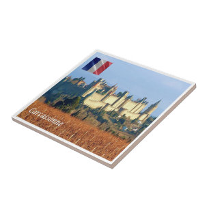 Azulejo zFR143 CARCASSONNE, Francia,