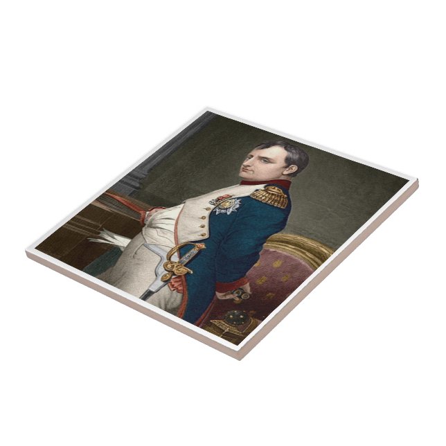 Azulejo ZFR152 NAPOLEON BONAPARTE, Francia, (Lado)