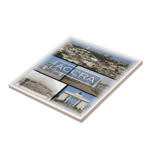 Azulejo zGH009 ACCRA, Mosaic, Ghana, África,