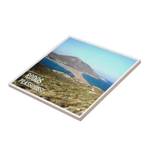 Azulejo zGR040 PRASSONISSI, Grecia,