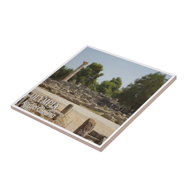 Azulejo zGR046 OLIMPIA, Grecia, (Lado)