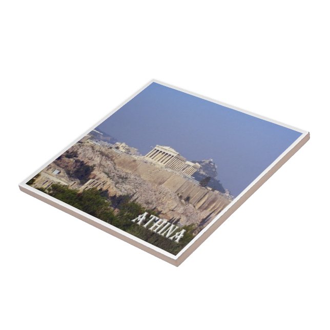 Azulejo zGR066 ATENE Grecia, (Lado)