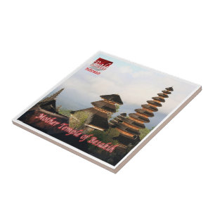 Azulejo zID018 Templo de la Madre de BESAKIH, BALI,