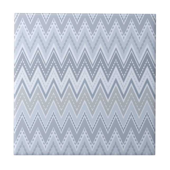 Azulejo Zigzag azul claro (Frente)