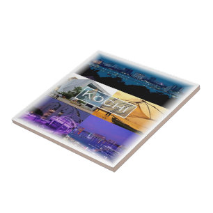 Azulejo zIN007 KOCHI, India, Asia,