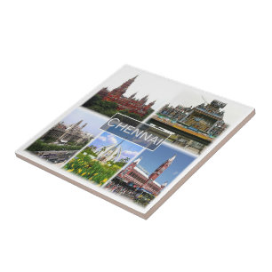 Azulejo zIN012 CHENNAI MADRAS, India, Asia,