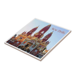 Azulejo zIN022 New Delhi LAXMINARAYAN TEMPLE India,