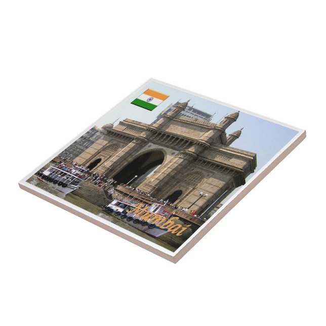 Azulejo zIN025 MUMBAI, India, Asia, (Lado)