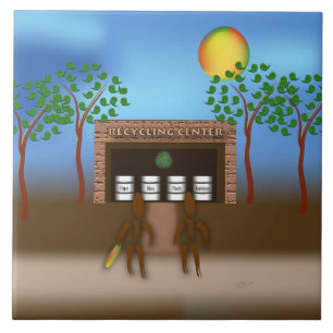 Azulejo Zinglees ~ Reciclaje