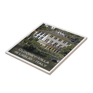 Azulejo zLMD116 CLOONEY-VILLA Laglio Lake Como,