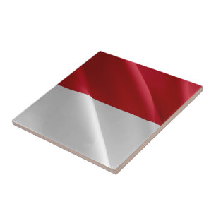 Azulejo zMC002 MONEGASQUE Wavig FLAG, Principado Mónaco,