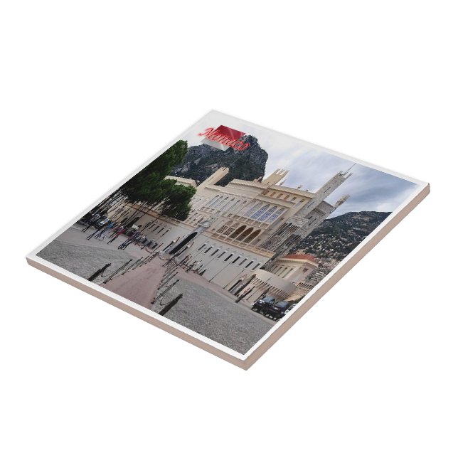 Azulejo zMC012 PALAIS, Mónaco, (Lado)