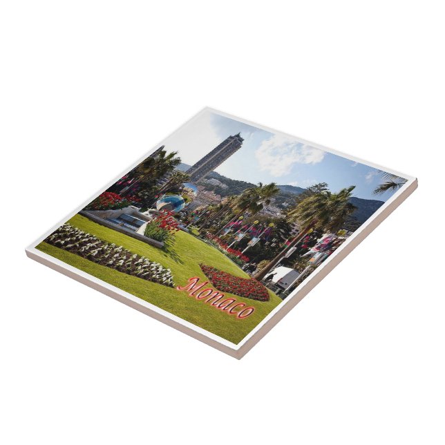 Azulejo zMC028 MONACO, Europa, (Lado)