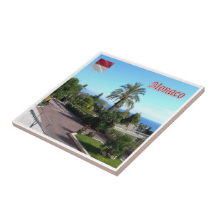 Azulejo zMC048 GARDEN en casino, Mónaco,