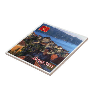 Azulejo zME016 HERCEG NOVI, Montenegro, Europa,