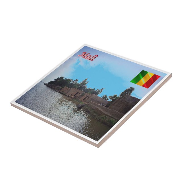 Azulejo zML007 MALI, Kakalodaga, África, (Lado)