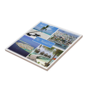 Azulejo zMV003 MALDIVES, mosaico,