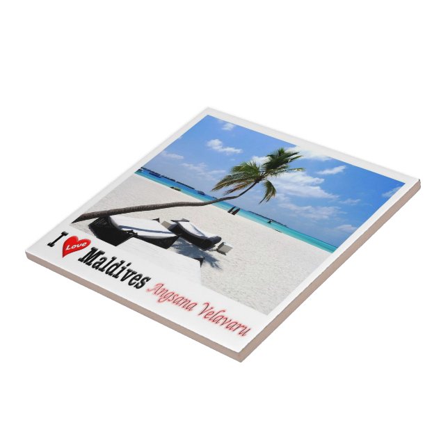 Azulejo zMV006 me encanta ANGSANA VELAVARU, Maldivas, (Lado)