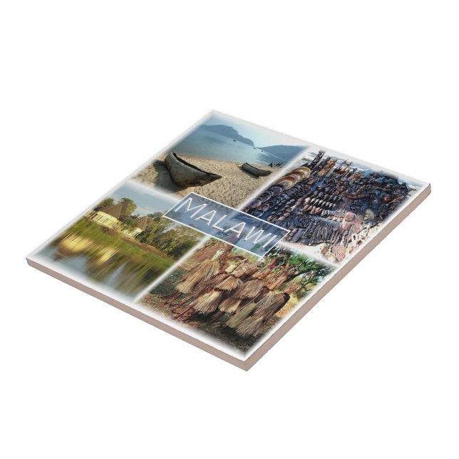 Azulejo zMW010 MALAWI, Mosaic, África, (Lado)