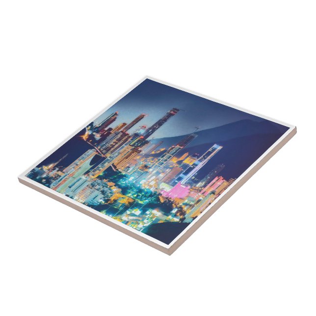 Azulejo zMXa08 MONTERREY, México, (Lado)