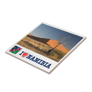 Azulejo zNA008 NAMIBIA I Love, Africa,