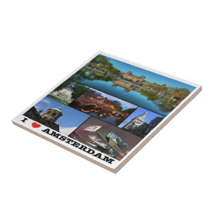 Azulejo zNL006 AMSTERDAM, Países Bajos, Europa,