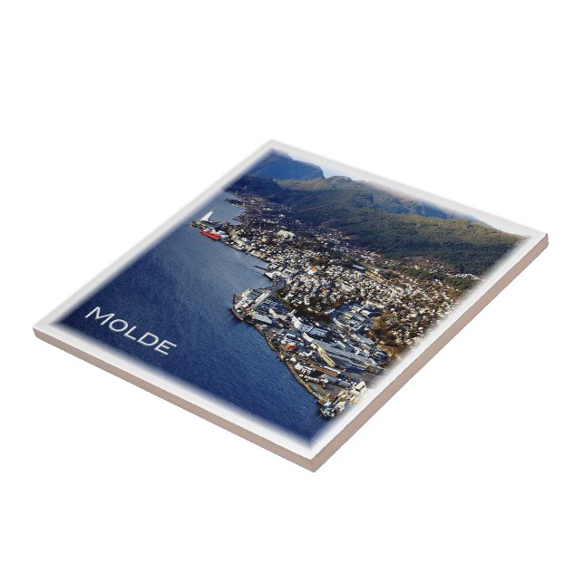 Azulejo zNO012 MOLDE, Noruega, Europa, (Lado)