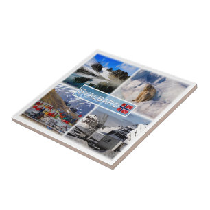 Azulejo zNO041 SVALBARD, Noruega, Europa,