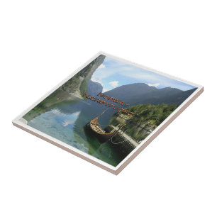 Azulejo zNO092 NÆRØYFJORD, Noruega, Europa,