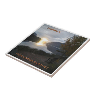 Azulejo zNO112 HORNINDALSVATNET, Noruega,