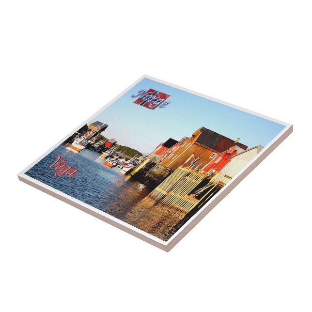 Azulejo zNO143 VEGA, Noruega, (Lado)