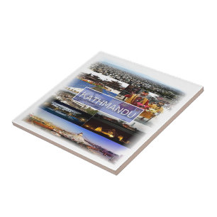 Azulejo zNP008 KATHMANDU, Nepal, Asia,