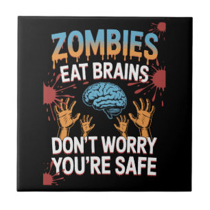 Azulejo Zombie de Halloween