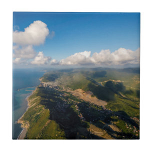 Azulejo Zonguldak, Aérea, Costa Del Mar Negro De Turquía