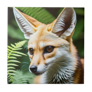 Azulejo Zorro Fennec Astuto,