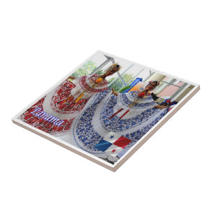 Azulejo zPA011 PANAMA, Empolleradas panameñas,