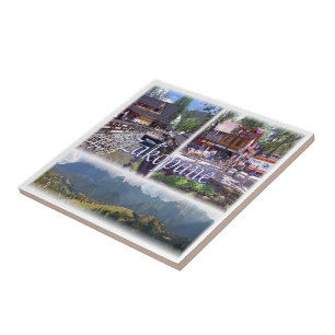 Azulejo zPL007 ZAKOPANE, Polonia, Europa,